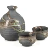 Outlet KISENYOU Ceramics Sake Set - Black
