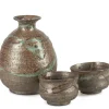 Fashion KISENYOU Ceramics Sake Set - Brown