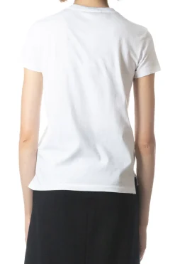 Clearance AURALEE SEAMLESS CREW NECK TEE - White