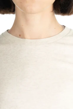 Sale AURALEE SEAMLESS LS TEE - Brown