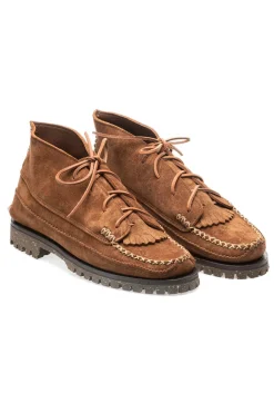 Clearance Yuketen Semi Handsewn Kyoto DB Chukka with Kiltie - FO Snuff