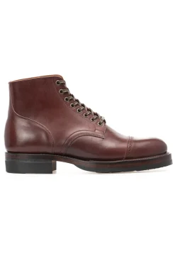 Clearance Viberg Service Boot 2030 BCT - Burgundy Lucida Horsebutt