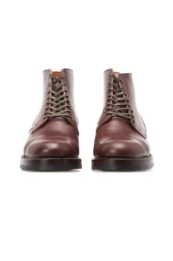 Clearance Viberg Service Boot 2030 BCT - Burgundy Lucida Horsebutt