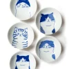 Hot Mino Pottery SHICHITA 9cm Dish Set