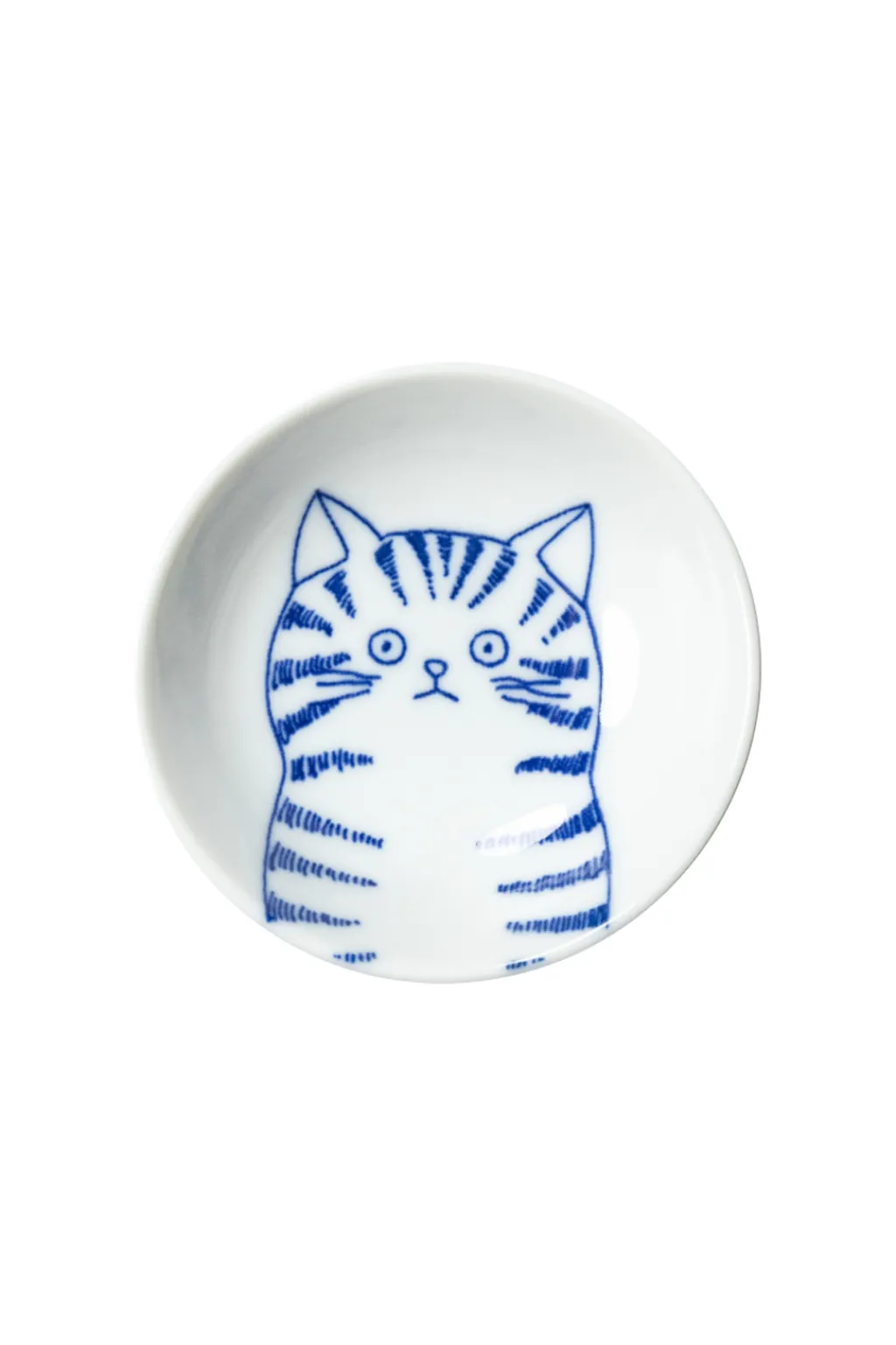 New Mino Pottery SHICHITA 9cm Dish set in Wooden Box