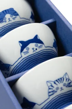 Fashion Mino Pottery SHICHITA Rice Bowl - Set of 5