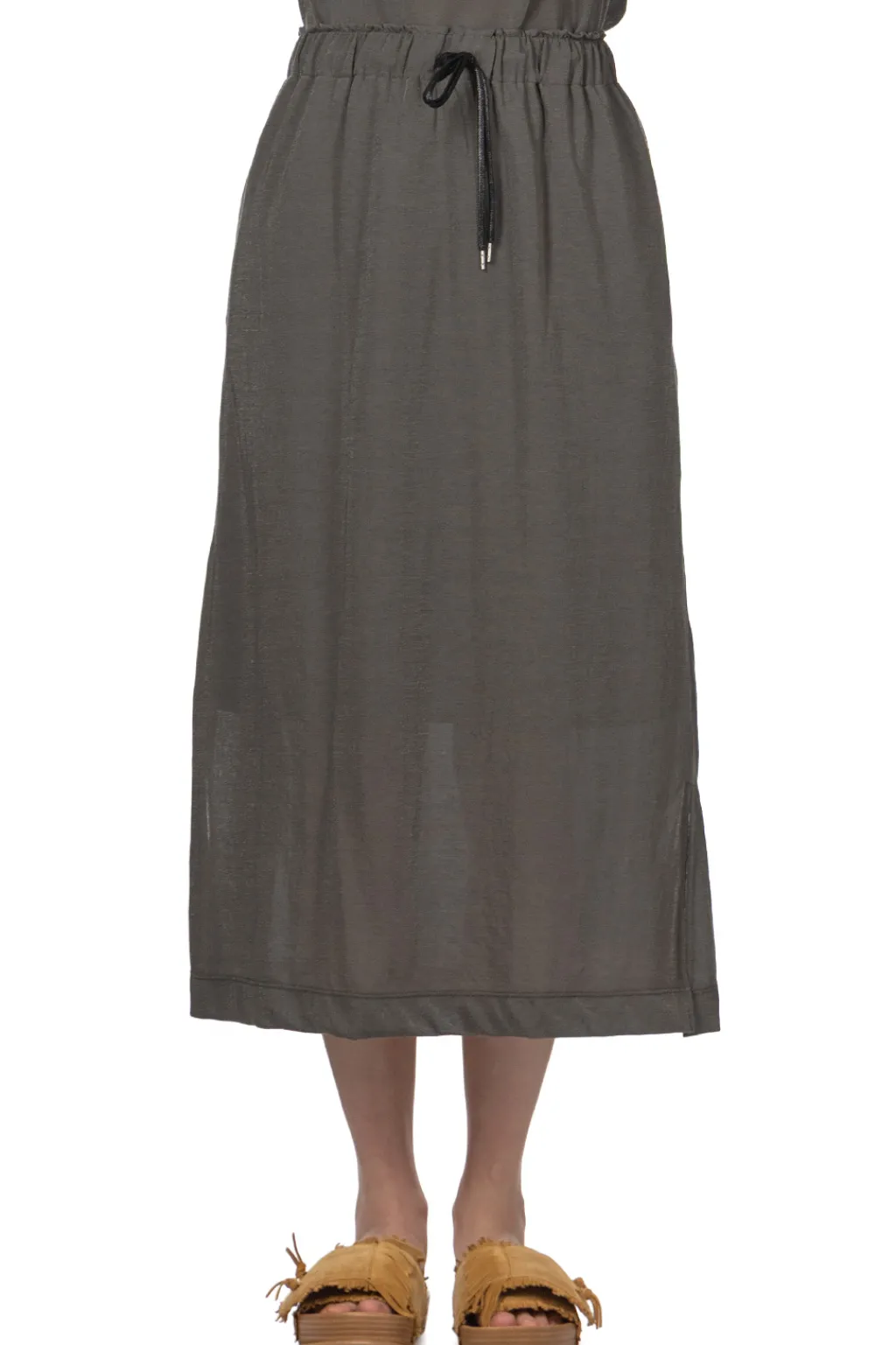 Best Manon Shinee Tight Skirt - Khaki