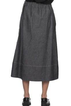 Fashion nicholson & nicholson SHIP-DENIM Skirt - Indigo