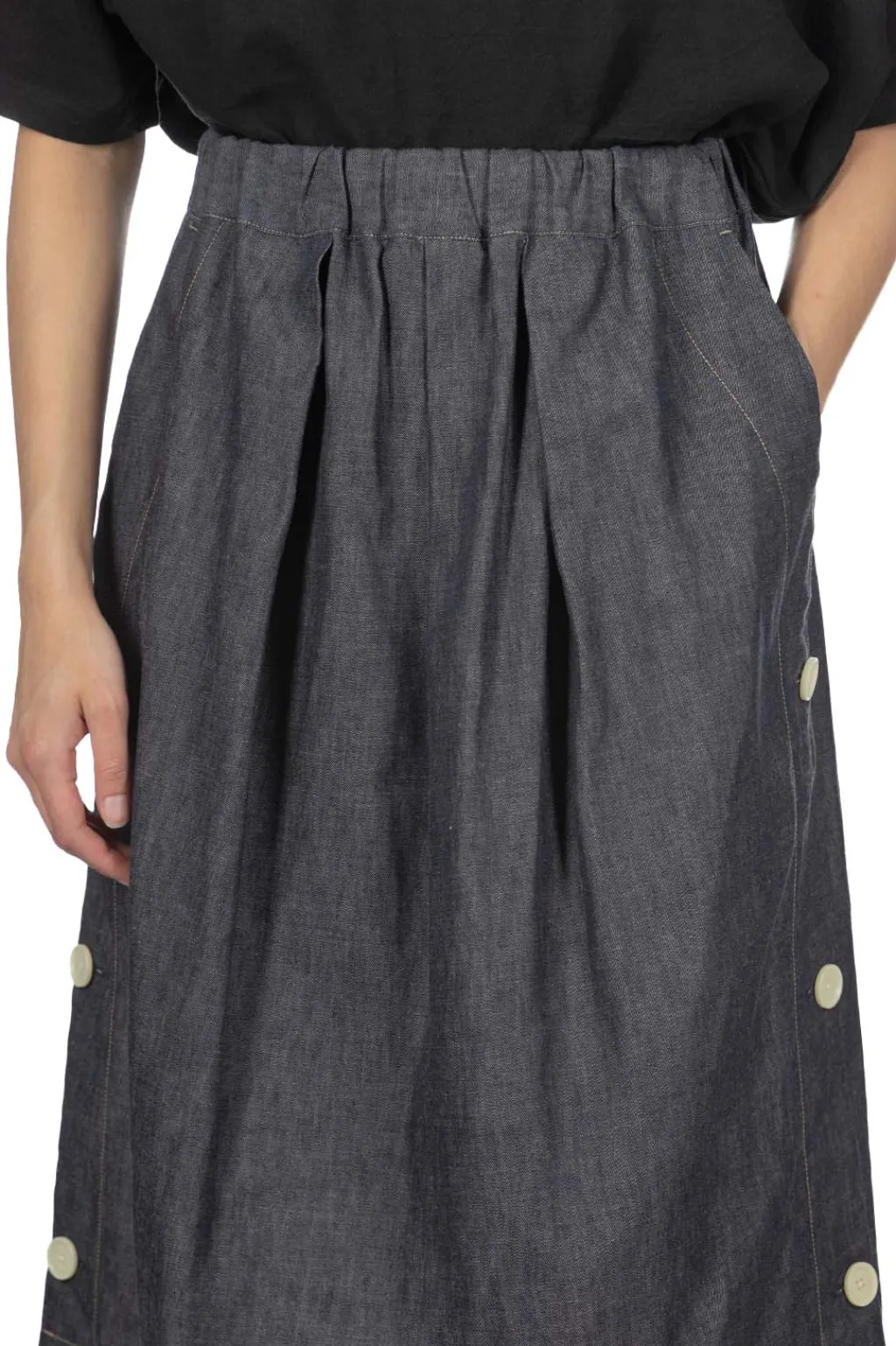 Fashion nicholson & nicholson SHIP-DENIM Skirt - Indigo