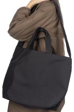 Outlet Aeta Shoulder Tote Bag - Medium - Black