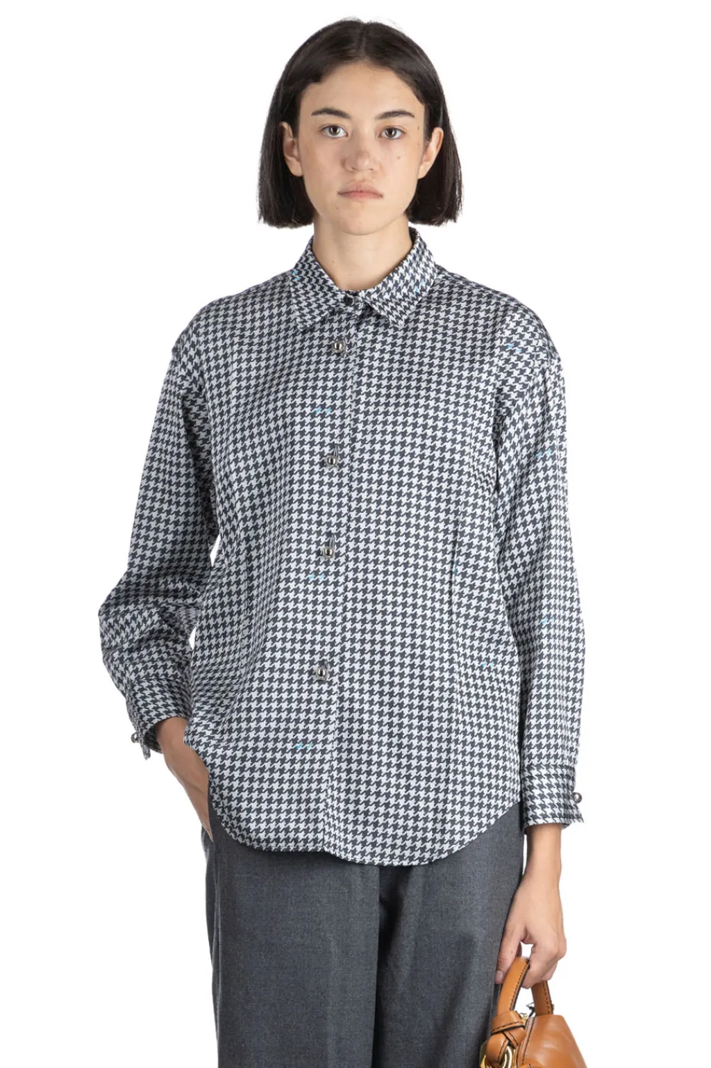 Outlet MUL PLA Side Button Shirt - Hound