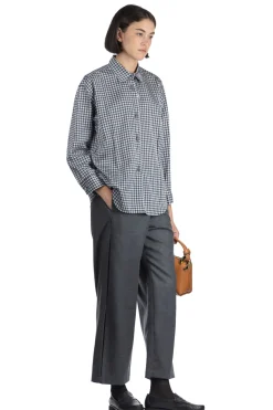 Outlet MUL PLA Side Button Shirt - Hound