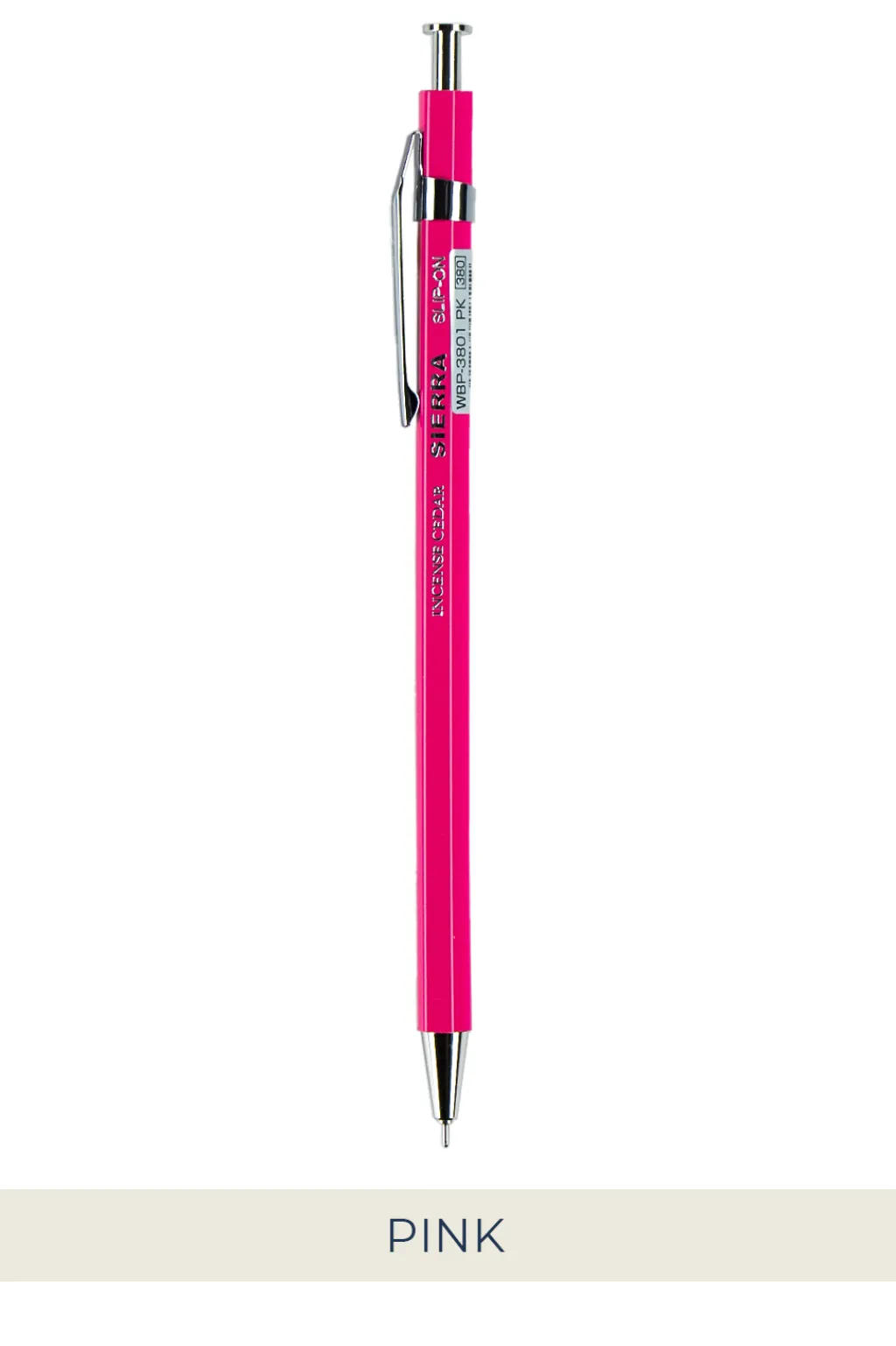Fashion Slip-on Sierra Wooden Ballpoint Pen 0.5mm