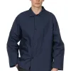Best Still by Hand Silicone Coated Shirt Jacket - Deep Blue