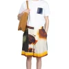 Discount TAAKK SILK ABOVE-THE KNEE SHORTS - Orange
