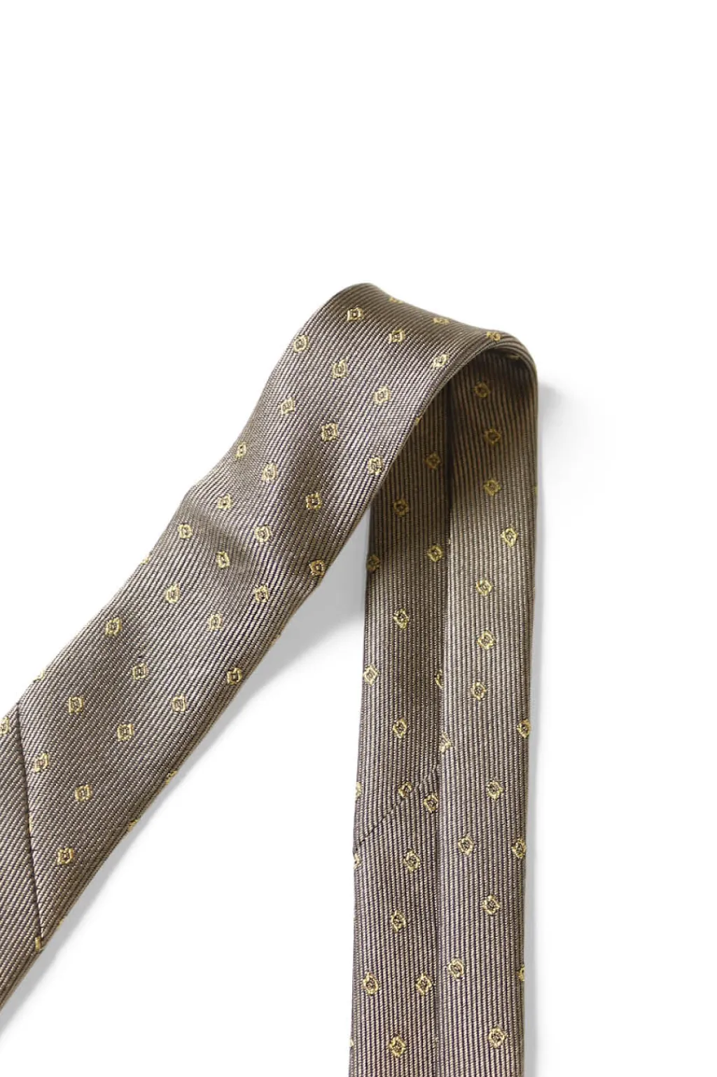 Clearance Kapital Silk Twill Maria Tie - Gray Beige