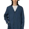Hot OrSlow Simple Light Jacket - Indigo Check