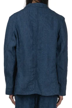 Hot OrSlow Simple Light Jacket - Indigo Check