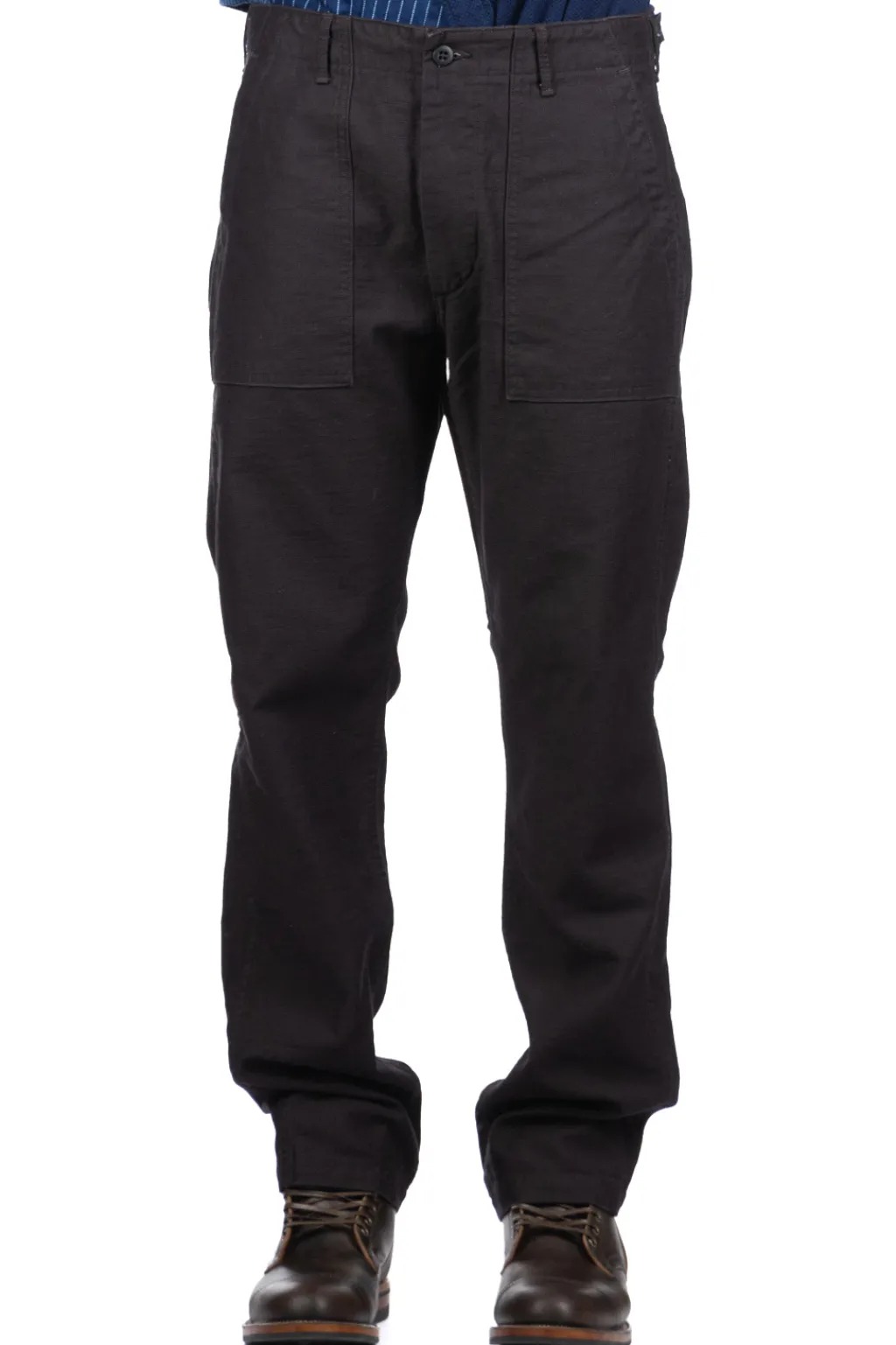 Sale OrSlow Slim Fit Fatigue Pants - Black