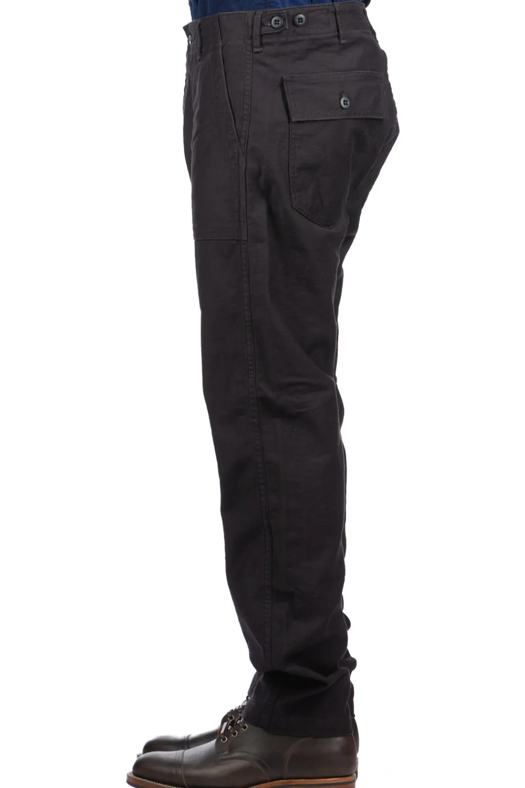 Sale OrSlow Slim Fit Fatigue Pants - Black