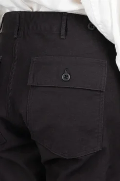 Hot OrSlow Slim Fit Fatigue Pants - Black