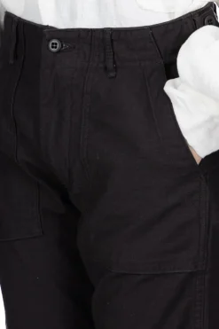 Hot OrSlow Slim Fit Fatigue Pants - Black
