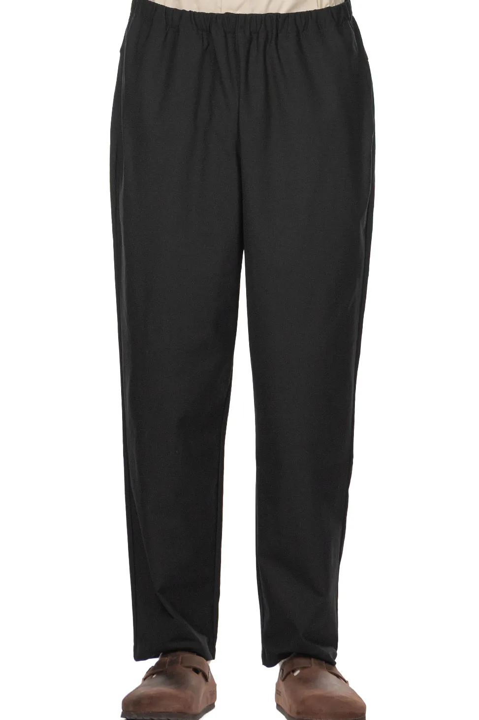 Clearance Still by Hand Slim Tapered Jersey Pants - Black