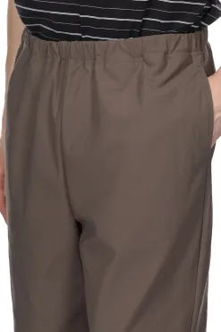 New Still by Hand Slim Tapered Jersey Pants - Olive