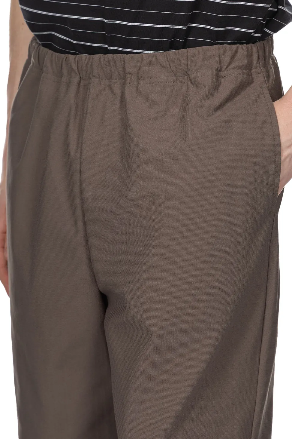 New Still by Hand Slim Tapered Jersey Pants - Olive