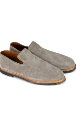 Clearance Viberg Slipper - Clove Eco Veg Roughout