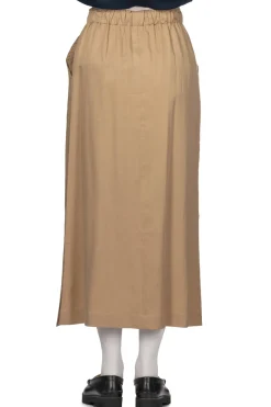 Sale Manon Slit Tight Skirt - Camel