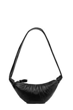 Fashion LEMAIRE SMALL CROISSANT BAG - Soft Nappa Leather - Black
