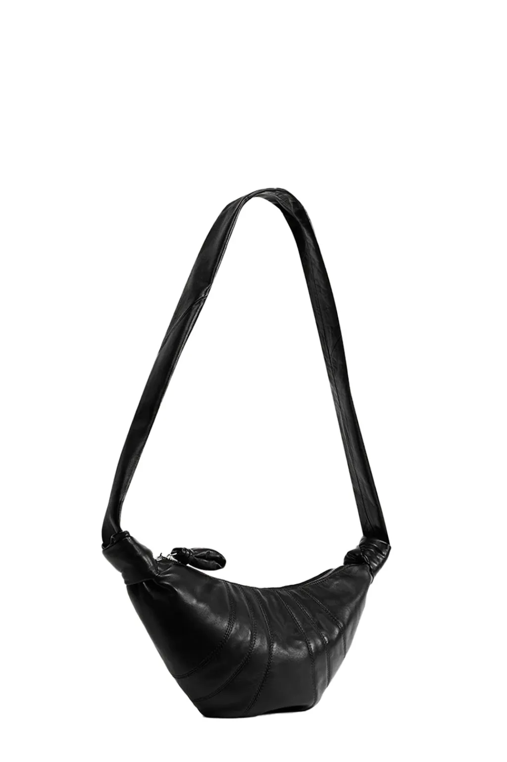 Fashion LEMAIRE SMALL CROISSANT BAG - Soft Nappa Leather - Black