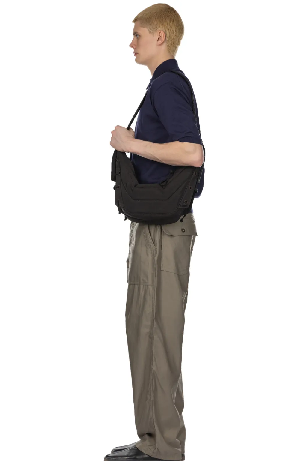 Clearance LEMAIRE Small Soft Game Bag - Dark Chocolate