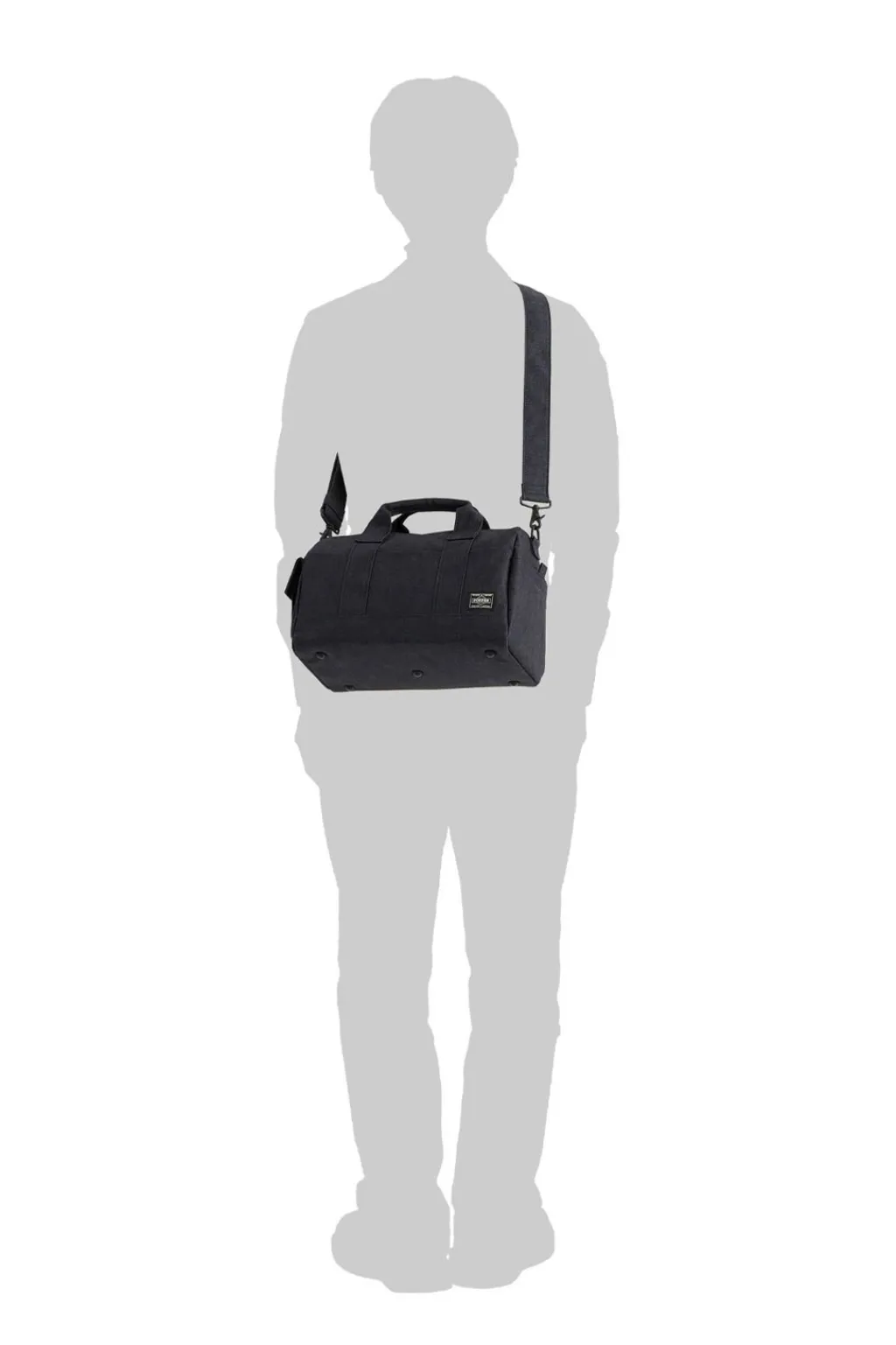 Hot Porter Yoshida SMOKY - 2Way Doctors Bag Black