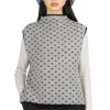 Clearance NARU Snow Pattern Vest - Heather Greige