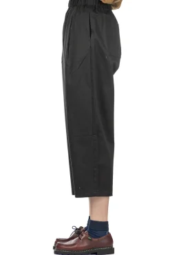 Sale Nachukara Soft Chino Tuck Pants - Black - Black
