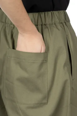 Best Nachukara Soft Chino Tuck Pants - Khaki - Khaki