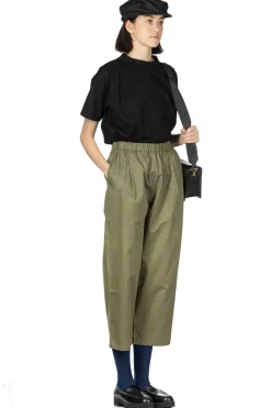 Best Nachukara Soft Chino Tuck Pants - Khaki - Khaki