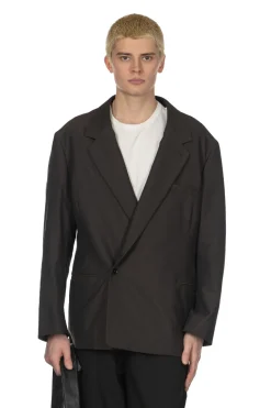 Online LEMAIRE Soft DB Jacket - Dark Expresso