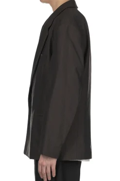 Online LEMAIRE Soft DB Jacket - Dark Expresso