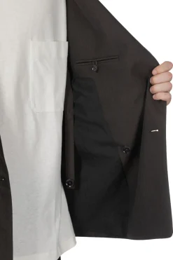 Online LEMAIRE Soft DB Jacket - Dark Expresso