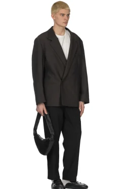 Online LEMAIRE Soft DB Jacket - Dark Expresso