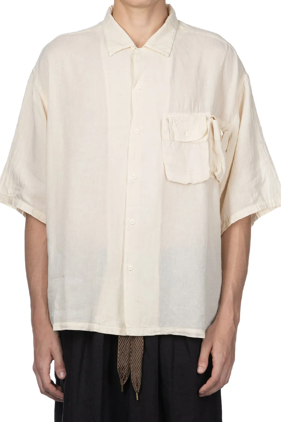 Discount Kapital Soft Linen HUNTING NAM Aloha Shirt - Natural