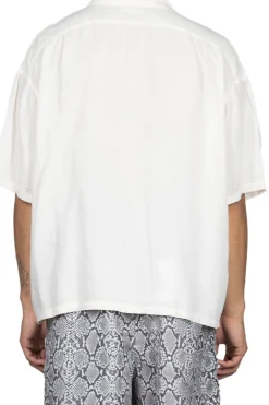 Best Kapital Soft Linen Open Collar BIG Shirt - Natural