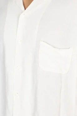Best Kapital Soft Linen Open Collar BIG Shirt - Natural