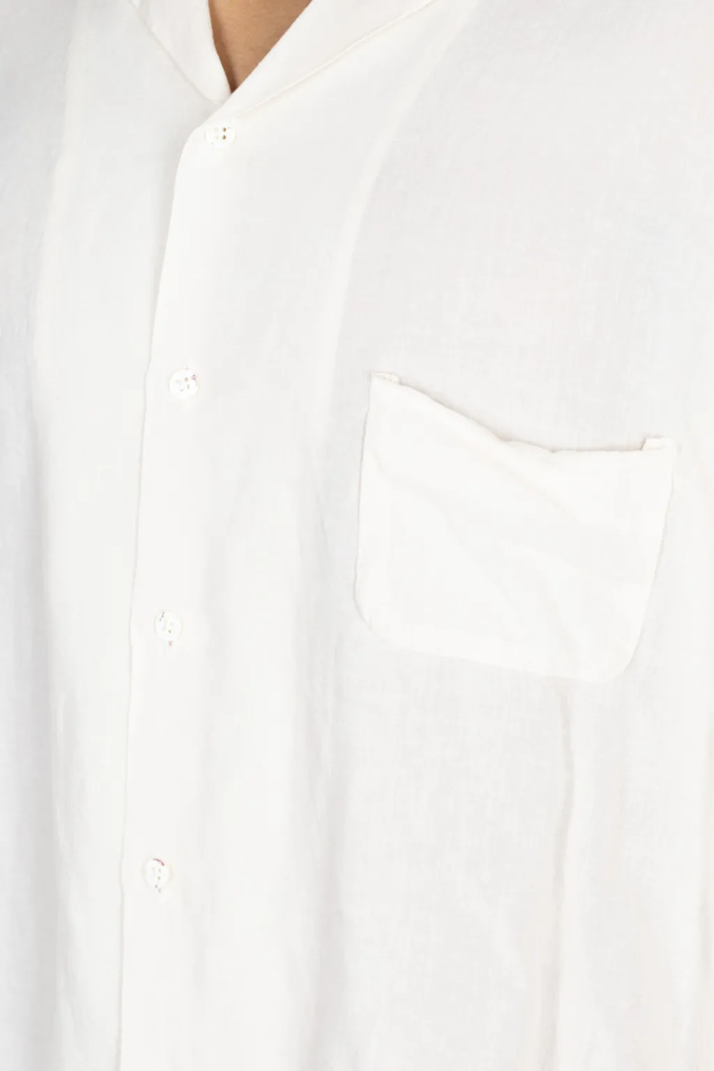 Best Kapital Soft Linen Open Collar BIG Shirt - Natural