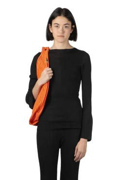 Online CFCL Soft Portrait Long Bell Sleeve Top