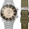 Online KUOE Watch SOMBRERO 90-011 - 38mm - Gradation Linen Textured Dial - Flat