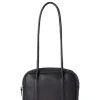 Discount Aeta Square Boston Long Handle Bag Small - Black